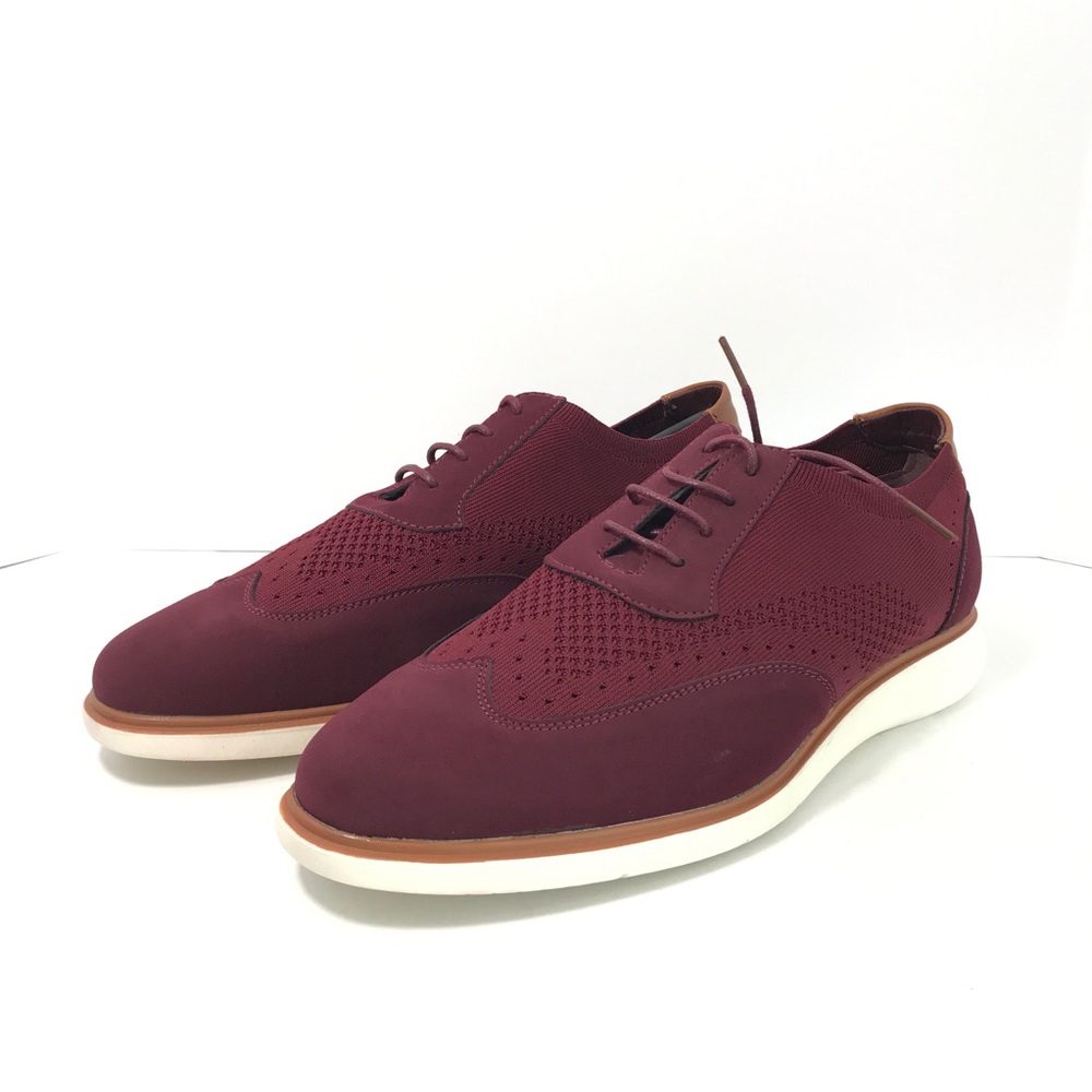Harrison Myles C 1909 Burgundy Lace Up Casual Shoe